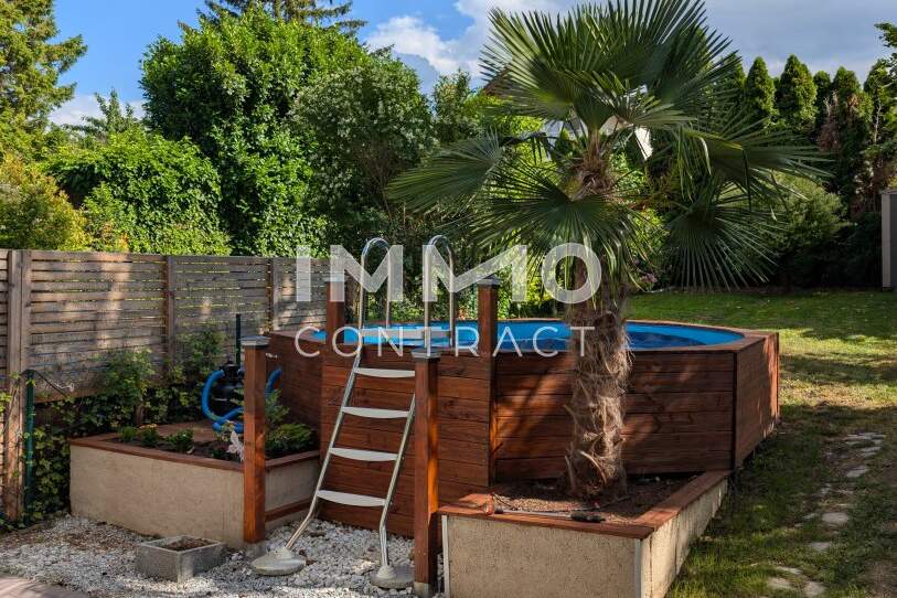 Der Hitze entkommen! Doppelhaushälfte mit Pool und 2 Carport-Plätzen, Haus-miete, 1.950,00,€, 2331 Mödling