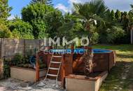 Der Hitze entkommen! Doppelhaushälfte mit Pool und 2 Carport-Plätzen