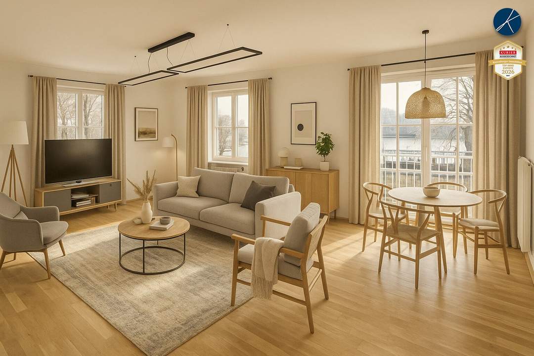 Großzügige 4er-WG nahe DPU mit sonnigem Balkon und Donaublick