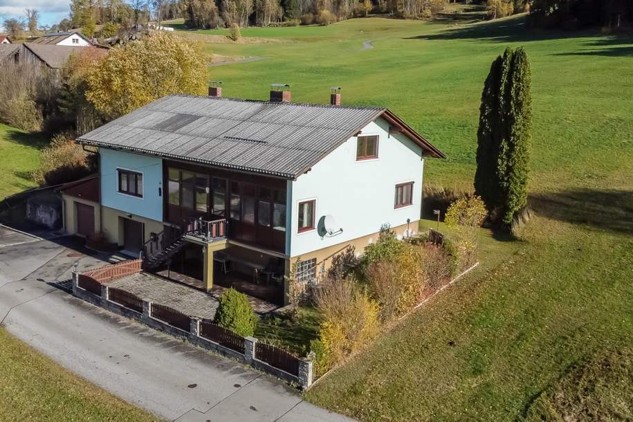 Einfamilienhaus mit Wintergarten und Möglichkeit zum Ausbau, Haus-kauf, 179.000,€, 3971 Gmünd