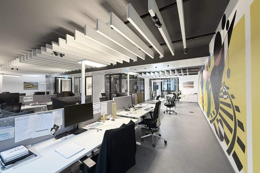 AUSTRIA CAMPUS UNTERMIETE 4 Jahre! Exklusive Bürofläche in 1020 zu vermieten!, Gewerbeobjekt-miete, 7.283,65,€, 1020 Wien 2., Leopoldstadt