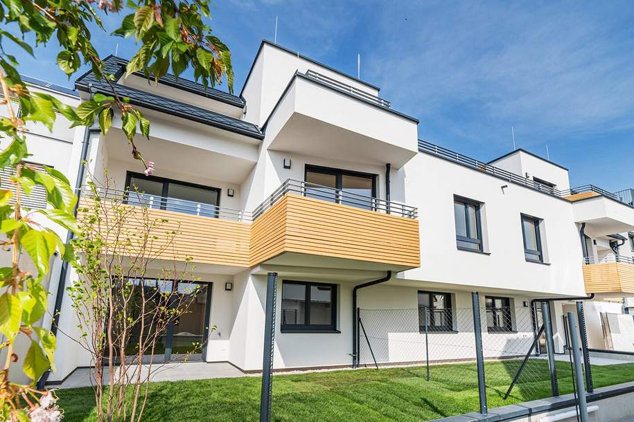BEZUGSFERTIG -- Schöne ruhige Lage auf Eigengrund, Wohnung-kauf, 359.000,€, 1220 Wien 22., Donaustadt