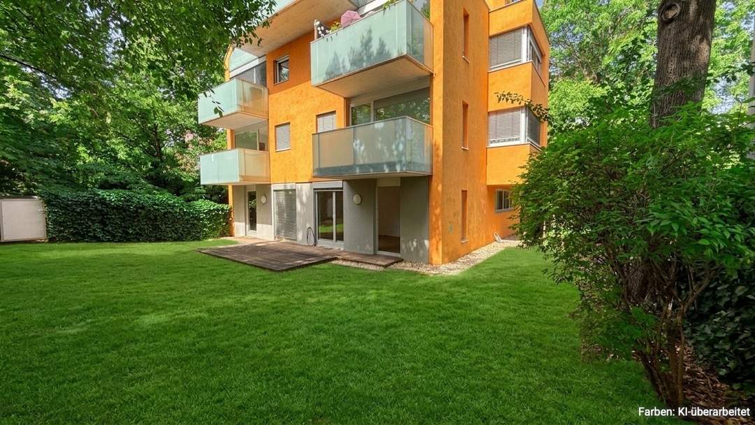 GARTENWOHNUNG: 4-Zimmer in ruhiger Lage mit Eigengarten!