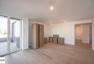Exklusiv Wohnen im Projekt Grünblick mit U2-Anbindung! 3 Zimmer Erstbezugswohnung inkl. Balkon, Poolnutzung, Fitnessraum, uvm.!