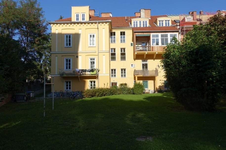 Beethovenstraße: WG-taugliche Wohnung bei der KF-Universität, Gartenmitbenützung, Wohnung-miete, 886,61,€, 8010 Graz(Stadt)