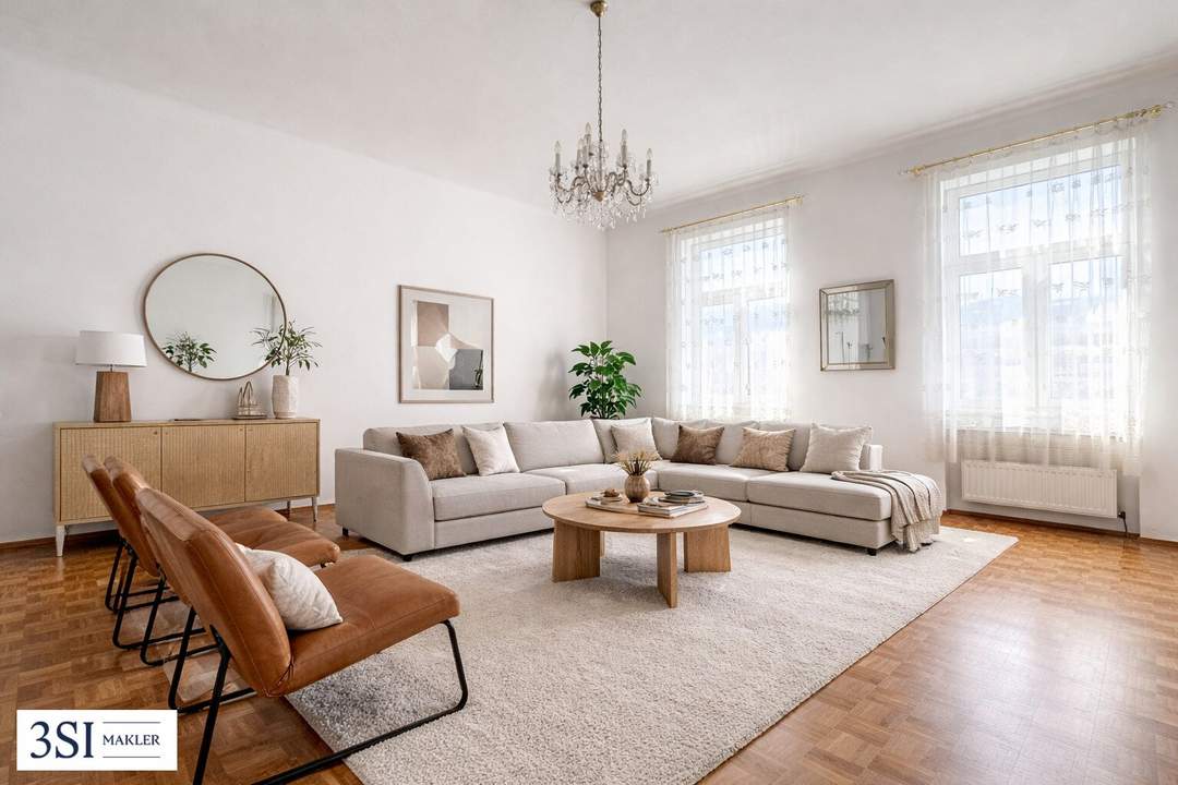 Ihr neues Zuhause: Helle 3-Zimmer-Wohnung mit Balkon in Top-Lage optional mit Stellplatz