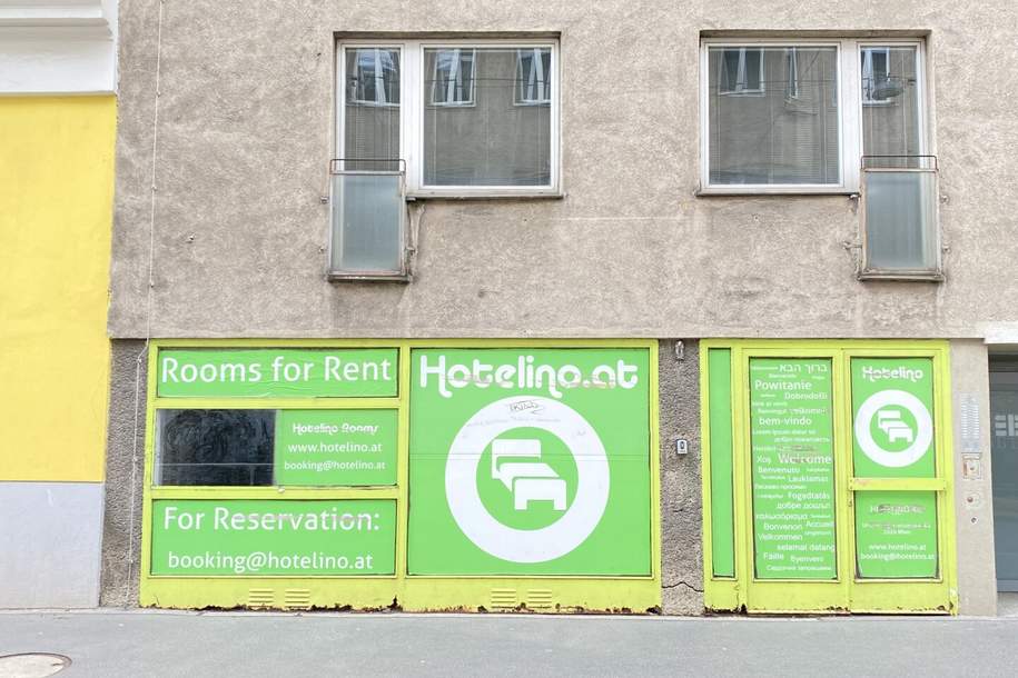 Vielseitig nutzbares Geschäftslokal beim Augarten – Gewerbliche Nutzung, Gewerbeobjekt-kauf, 120.000,€, 1020 Wien 2., Leopoldstadt