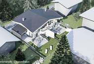 Grundstück mit Baugenehmigung für Doppel- oder Mehrfamilienhaus