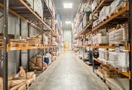 Modernes Regallager (9,5m RH) an der S33