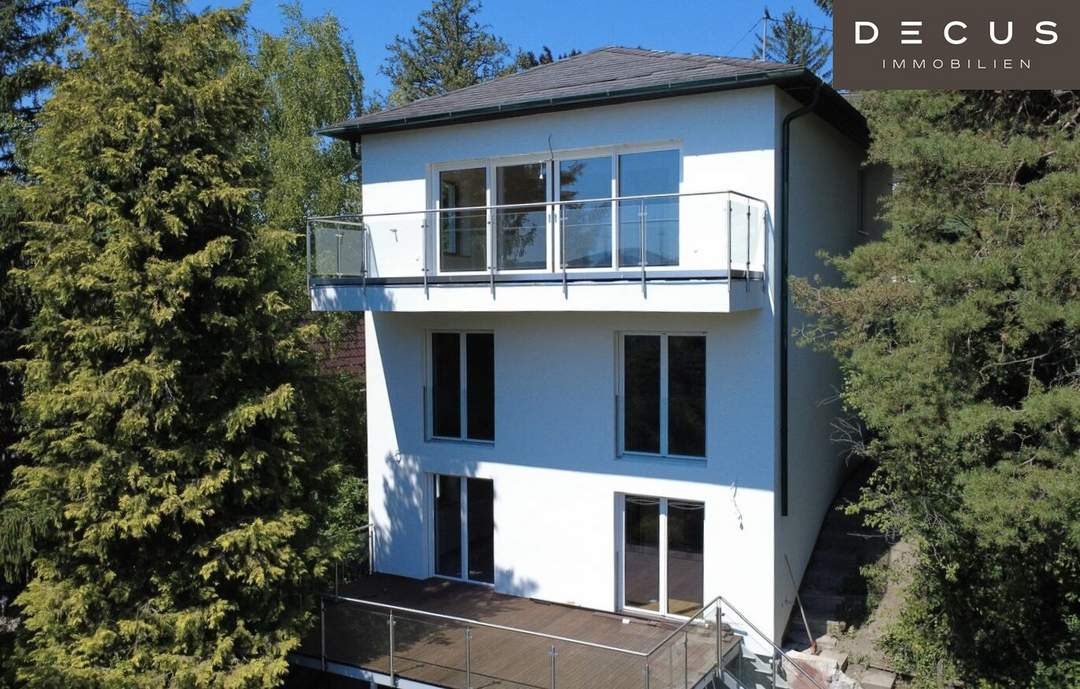 IDYLLE - EINFAMILIENHAUS IN ROMANTISCHER HANGLAGE - ERSTBEZUG NACH KOMPLETTSANIERUNG ZUM NIEDRIGENERGIEHAUS - FERNBLICK