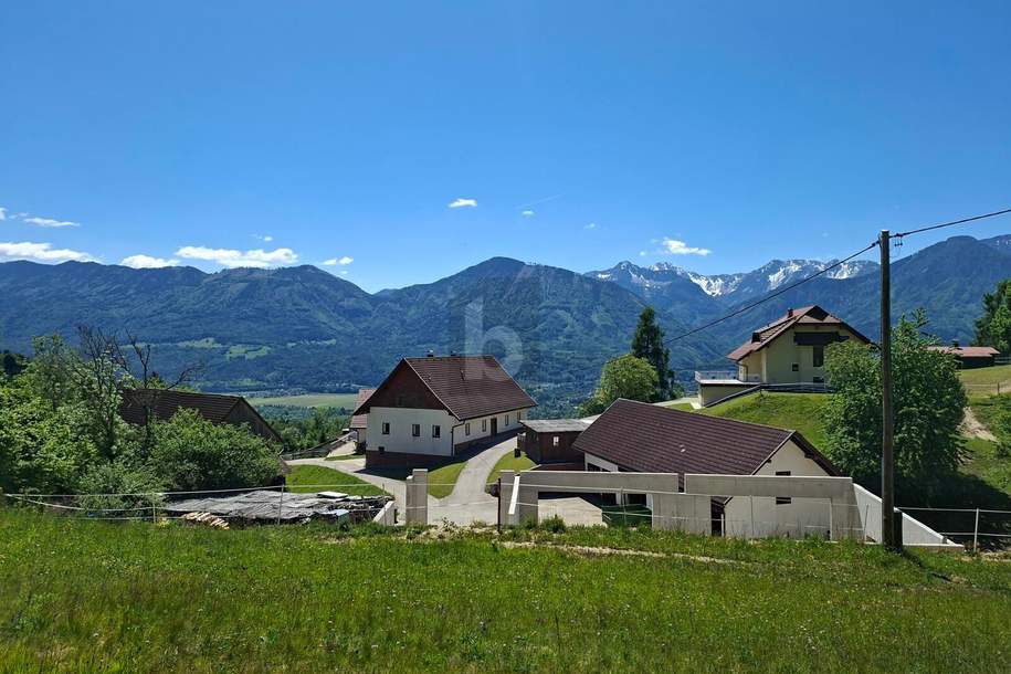 UNVERBAUBARER RÜCKZUGSORT MIT ATEMBERAUBENDEM PANORAMA, Grund und Boden-kauf, 9072 Klagenfurt Land