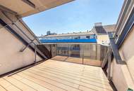 Schöne 2-Zimmer-DG-Wohnung mit Terrasse und Klimaanlage