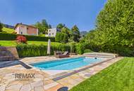 EIN HAUS FÜR MENSCHEN, DIE DAS BESONDERE ZU SCHÄTZEN WISSEN - WOHNEN MIT POOL & PANORAMABLICK