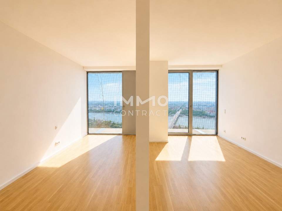 City und Water View inkl. 10m2 Loggia: U1 Donauinsel - DC2 Tower