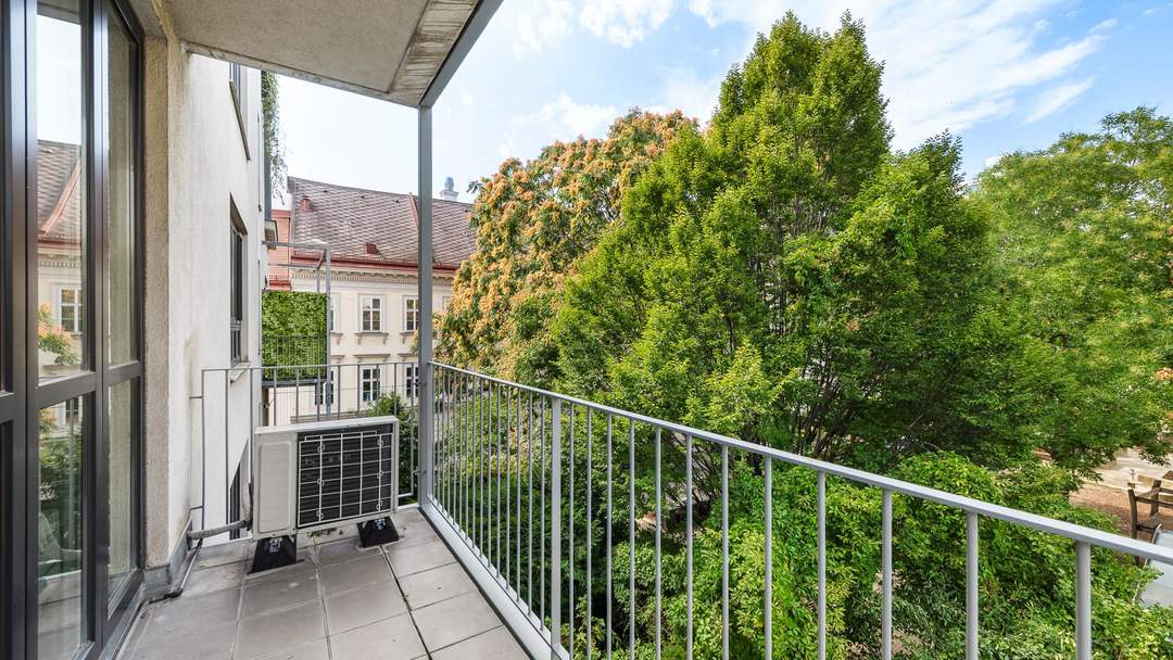 Moderne 4-Zimmer-Wohnung mit Grünblick &amp; 2 Balkonen in Top Lage im 7. Bezirk!