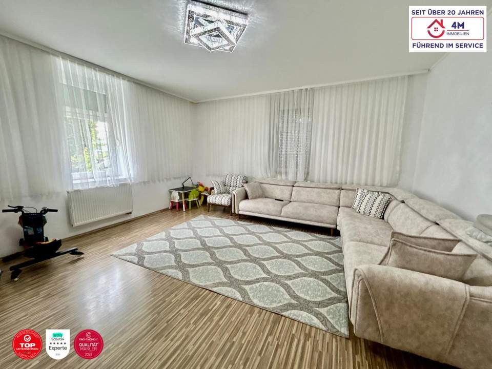 Traumhafte 4-Zimmer-Wohnung mit Garten! und Top-Lage in Bad Vöslau