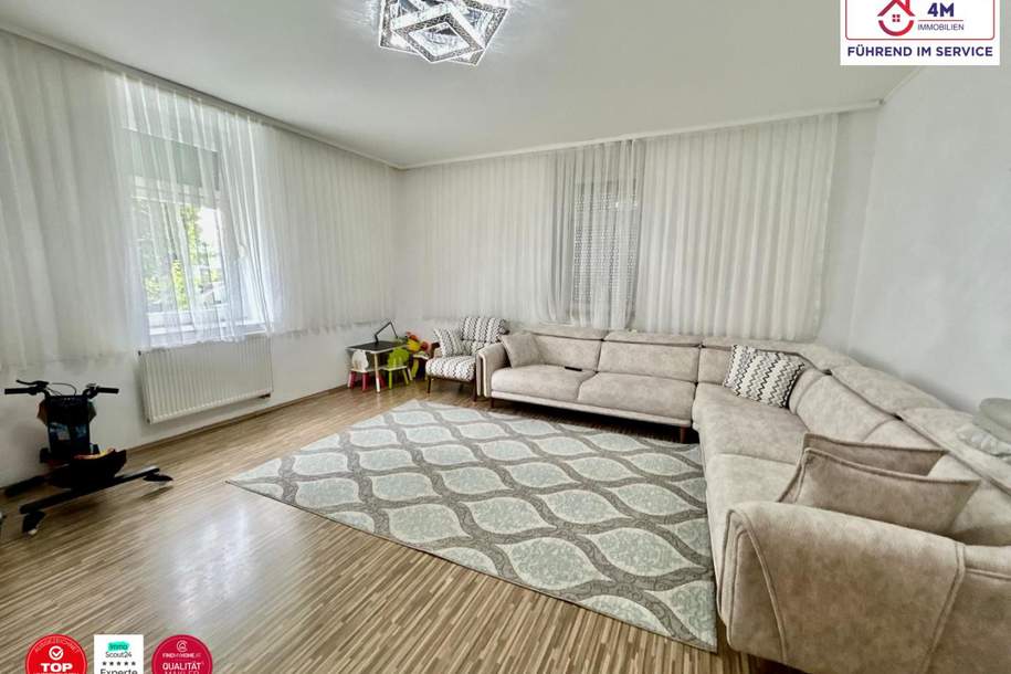 Traumhafte 4-Zimmer-Wohnung mit Garten! und Top-Lage in Bad Vöslau, Wohnung-kauf, 320.000,€, 2540 Baden