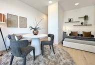 Danube Flats | Möblierte 1,5-Zimmer-Wohnung im 17. Stock | Fitness | Pool | Kellerabteil | U1