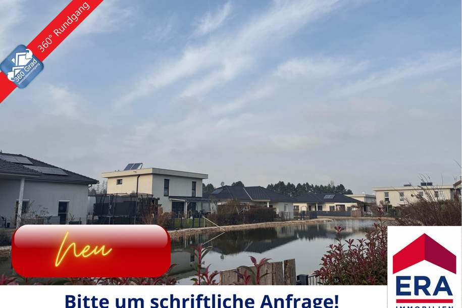 Mistelbach KAUF - Lichtdurchflutetes, niedrigenergie Doppelhaus mit direktem Seezugang, Haus-kauf, 478.000,€, 2130 Mistelbach