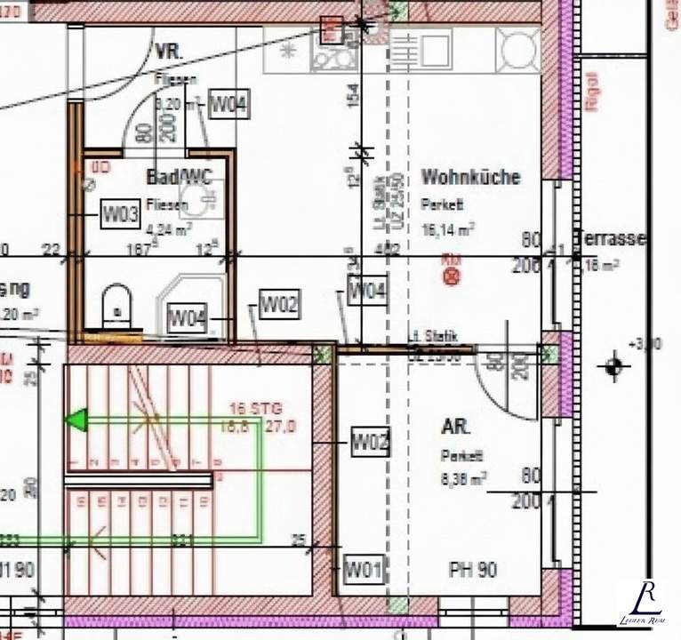 Erstbezug mit 8m² Balkon! (Top 104)