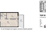 SOFORT BEZIEHBAR: Hofseitige, moderne 2-Zimmerwohnung mit großer Loggia!
