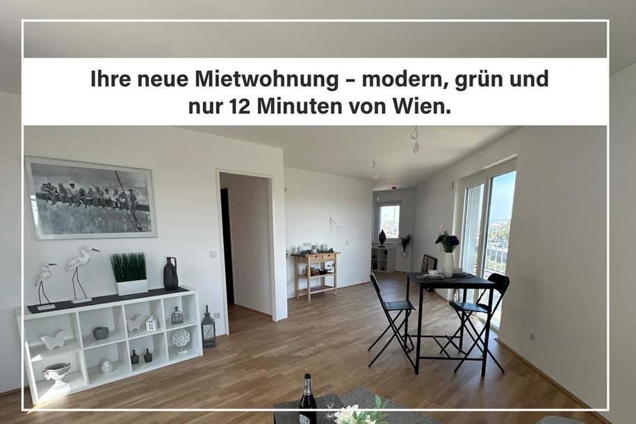 einen Katzensprung von Wien entfernt MIETE, Wohnung-miete, 1.056,40,€, 2326 Bruck an der Leitha