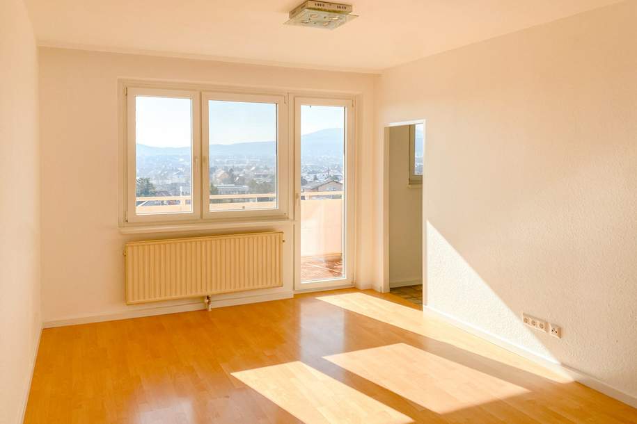 Charmante Loggiawohnung mit Fernblick und Top-Lage nahe der Shopping City Süd, Wohnung-kauf, 234.000,€, 2345 Mödling