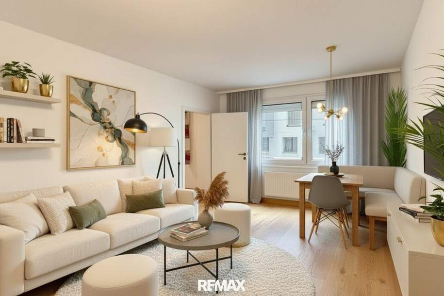 Moderne 2 Zimmer Wohnoase Nähe Mariahilferstraße, Wohnung-kauf, 310.000,€, 1150 Wien 15., Rudolfsheim-Fünfhaus