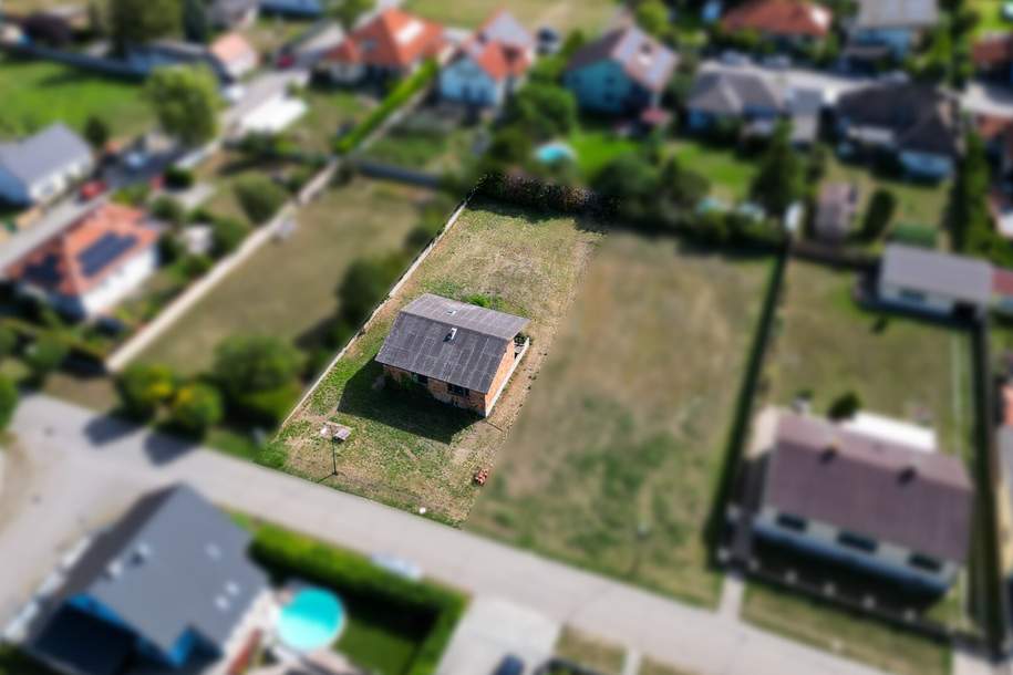 PREISREDUZIERT - Lassen Sie Ihrer Phantasie freien Lauf: Rohbau mit Erweiterungspotential und großem Grundstück, Haus-kauf, 184.900,€, 2253 Gänserndorf