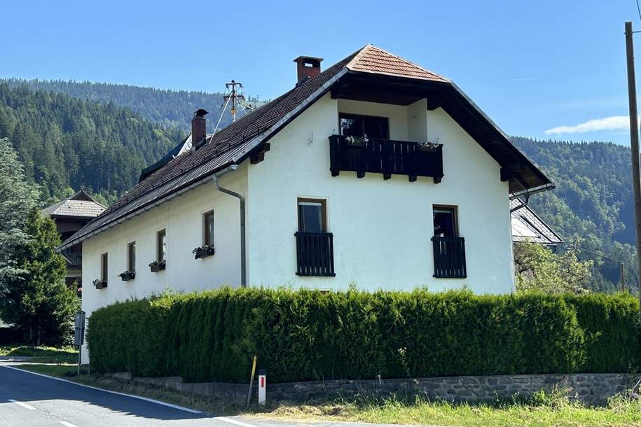 Einfamilienhaus zur Vermietung oder Eigenbenutzung in der Nähe von Hermagor, 5 Minuten von Nassfeld entfernt!, Haus-kauf, 480.000,€, 9620 Hermagor