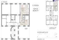 Mini im Grundriss - Maxi im Alltag! Kuschelige Kleinwohnung im ruhigen Hoftrakt mit Grünblick! 2 toll aufgeteilte Zimmer + Angenehme Ruhelage in 1030 Wien + Schönes Altbauhaus! Nicht zögern!