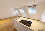 PROVISIONSFREI - ERSTBEZUG - Hochwertige Dachgeschossmaisonette mit Balkon, Terrasse und Deckenkühlung in RUHELAGE!