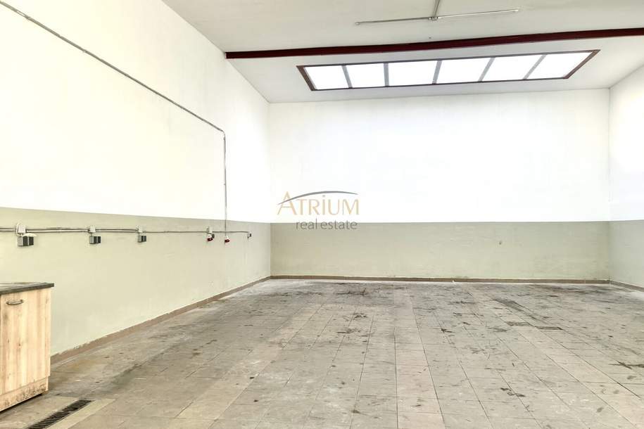 Warmhalle geeignet für Betriebsanlagengenehmigung - Direkte Anbindung zur B17 Richtung Wien., Gewerbeobjekt-miete, 900,00,€, 2601 Wiener Neustadt(Land)