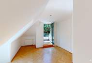 Elegante Dachgeschosswohnung mit Gartenblick, Terrassen und Garage