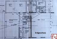 GROSSES WOHN- / GESCHÄFTSHAUS mit angebauter Halle