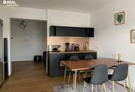 modern möblierte Mietwohnung mit Balkon, Wellnessbereich und Tiefgaragenplatz - Heizkosten inklusive!