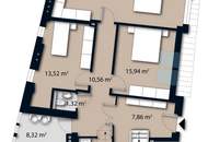 Wo Aussicht zuhause ist! Exklusive Dachgeschosswohnung auf 3 Ebenen mit 2 Terrassen und Garagenplatz im Botschaftsviertel.