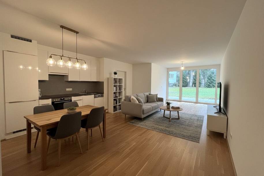 Purkersdorf! Schöne 2-Zimmer GARTENWOHNUNG + Terrasse und Loggia!, Wohnung-miete, 1.050,77,€, 3002 Sankt Pölten(Land)