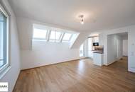 Großzügige 3-Zimmer-Dachgeschosswohnung mit Balkon & Terrasse – Südwest-Ausrichtung - Nähe Kagran / Donauzentrum