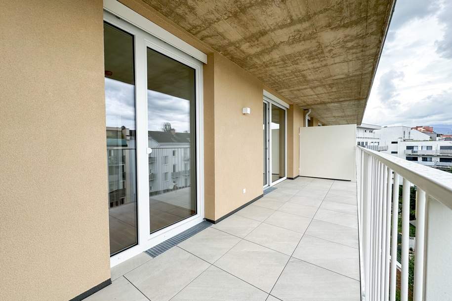 +++ SCHLOSSBERGBLICK +++ Stylische 2-Zimmer-Wohnung mit großzügigem Balkon, Wohnung-miete, 640,02,€, 8020 Graz(Stadt)