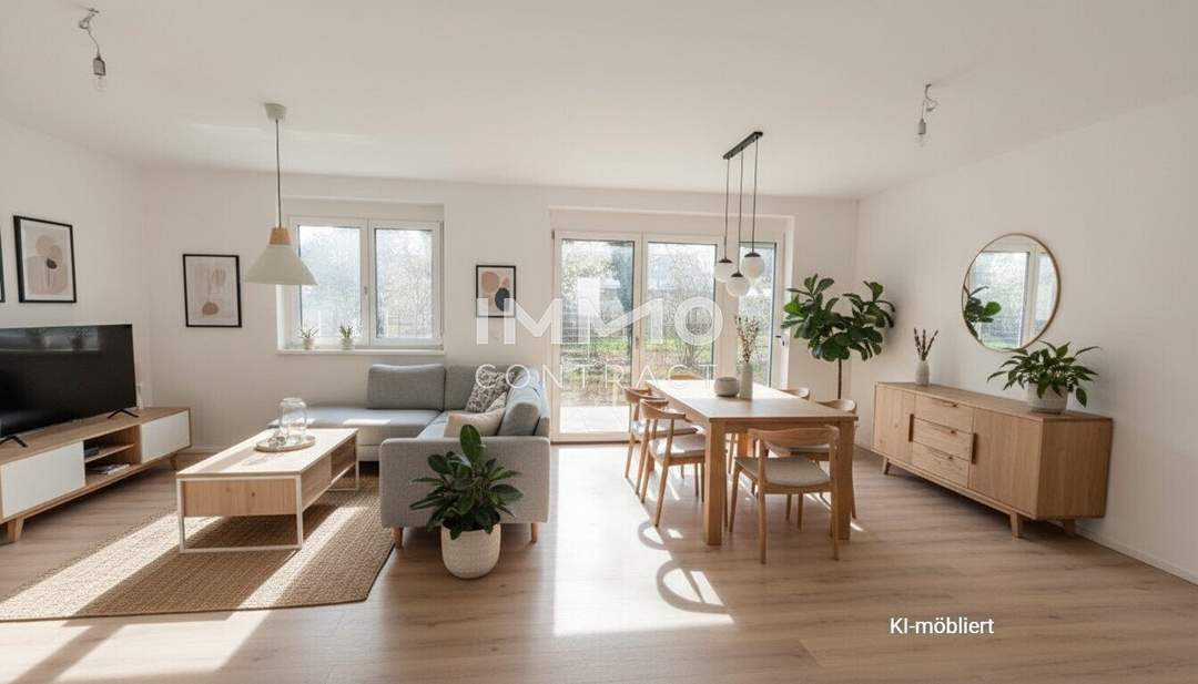 Großzügige Doppelhaushälfte im Erstbezug mit tollem Garten in attraktiver Lage - Mietkauf!