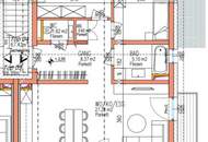 Stylischer 3-Zimmer ERSTBEZUG! Genießen Sie 68,5 m² Wohnfläche und einen großzügigen 20,5 m² Balkon im Herzen der Thermenregion. Einziehen und wohlfühlen!