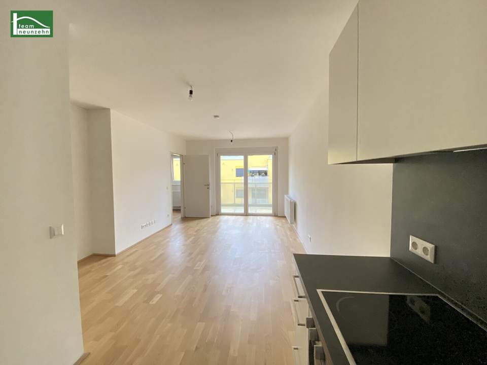 LEO 131 - Tolle 2-Zimmer Wohnung mit Innenhof-Balkon! Anbindung zu U6, S-Bahn und U1 in Leopoldau - Ab September 2025