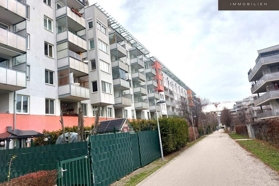 Anlegerhit nahe U3 Simmering | 2-Zimmer mit Loggia | befristet vermietet | Garage separat | starkes Wertsteigerungspotenzial, Wohnung-legalform.mietkauf, 229.000,€, 1110 Wien 22., Donaustadt