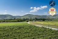 Wohnhaus auf großzügigem Bauland mit Blick auf Stift Göttweig