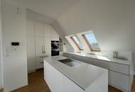 Traumhafte Maisonettewohnung mit Dachterrasse und Kamin - Blick auf den Stephansdom