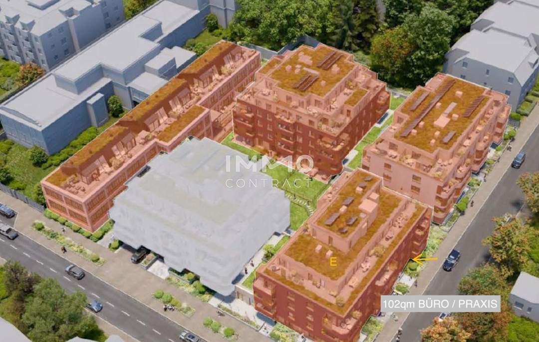Wien23 - 102qm BÜRO/GESCHÄFTSFLÄCHE - Erstbezug - im CITY GARDEN