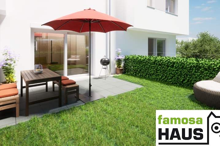 Provisionsfreier Erstbezug: vollunterkellertes Reihenhaus mit 4 Zimmern, Terrasse, Dachterrasse und Eigengrund samt Garagenplatz, Haus-kauf, 736.900,€, 1230 Wien 23., Liesing