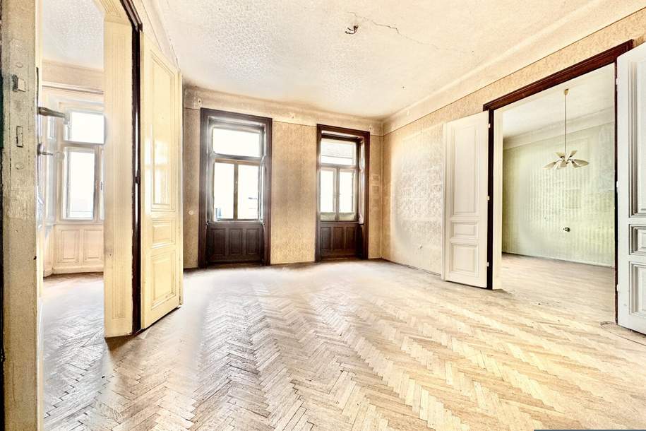 Sehr schöne Liegenschaft! Altbau zum Sanieren nächst Alser Straße, Wohnung-kauf, 695.000,€, 1080 Wien 8., Josefstadt