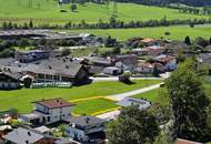 Voll erschlossenes Baugrundstück in 5722 Niedernsill, mit Blick auf die Gipfel der Hohen Tauern